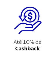 At&eacute; 10% OFF de Cashback
